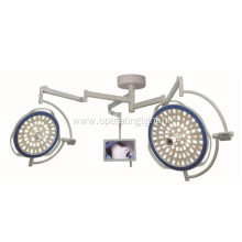 Double heads round OT lamp ceiling wall mounted